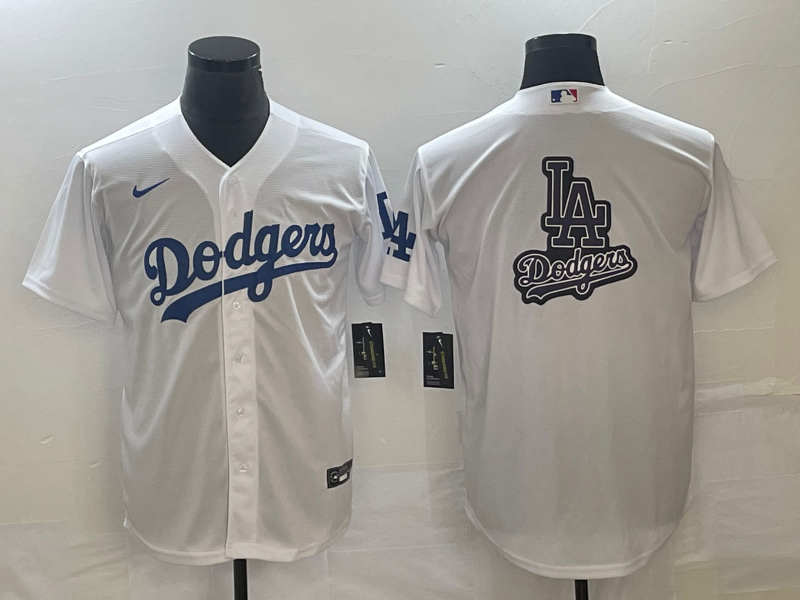 Men's Los Angeles Dodgers White Home Team Jersey